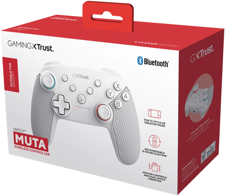 Trust GXT1246W MUTA balta