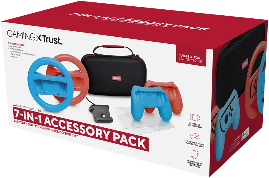 Trust GXT 1249 7-in-1 „Nintendo Switch“ priedų rinkinys