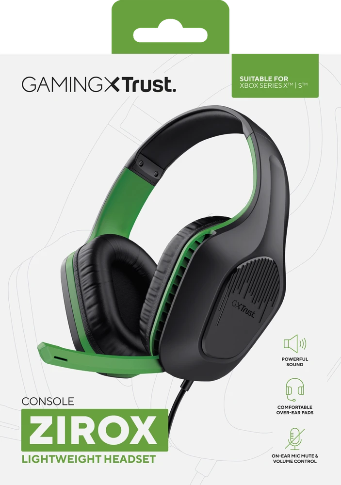 Zirox Trust GXT 415X Juodas