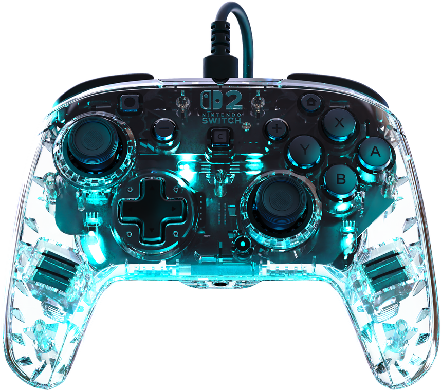 Turtle Beach Afterglow laidinis žaidimų pultelis | Skaidrus | Switch 2