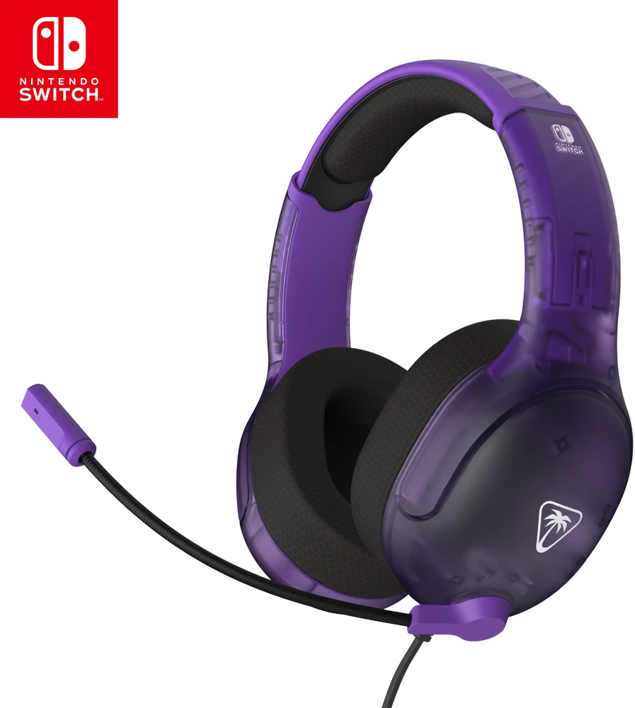 „Turtle Beach“ ausinės „Airlite Fit Nintendo Switch“, vaiduokliškai violetinės