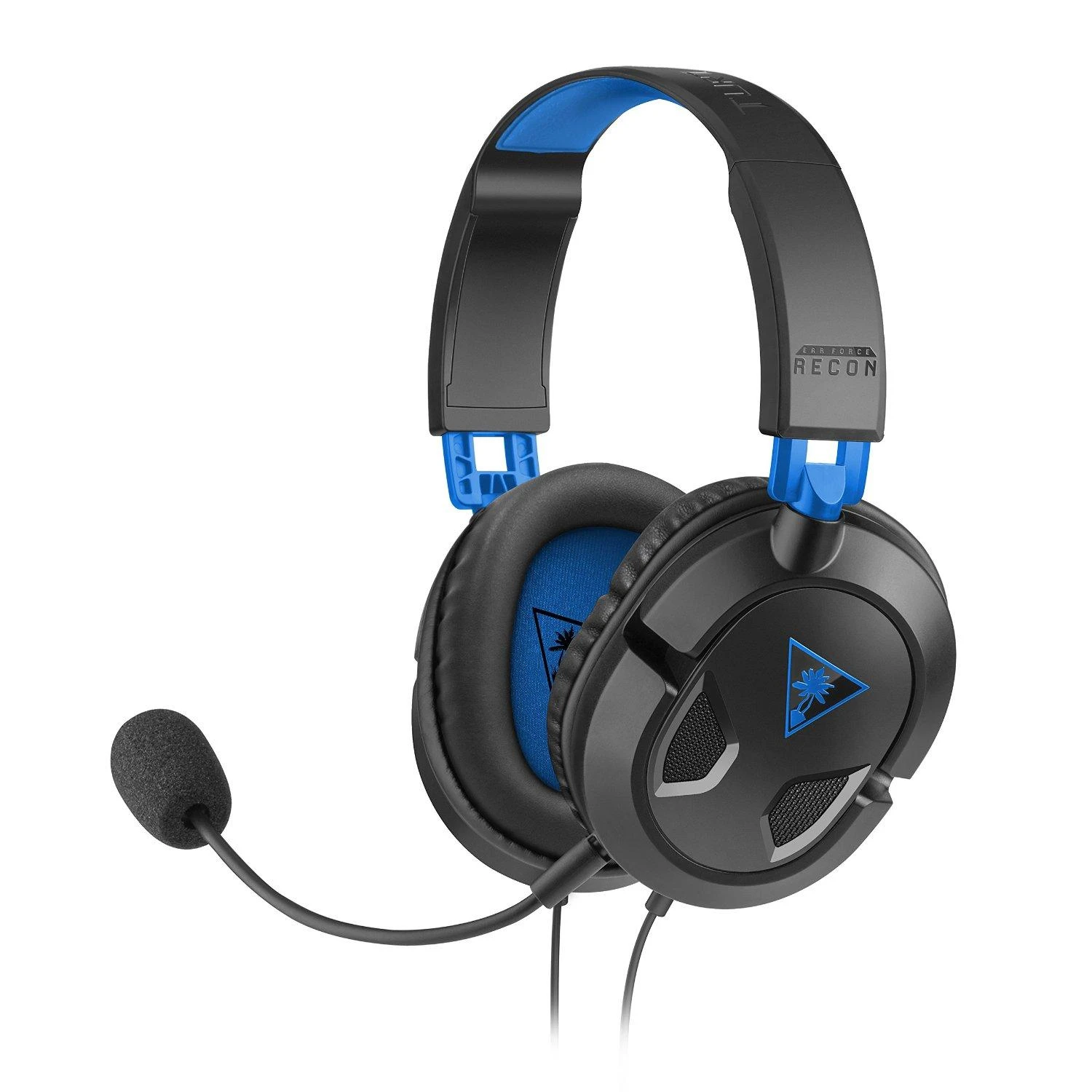 Žaidimų ausinės Turtle Beach Recon 50P, skirta PS4, Juoda-mėlyna
