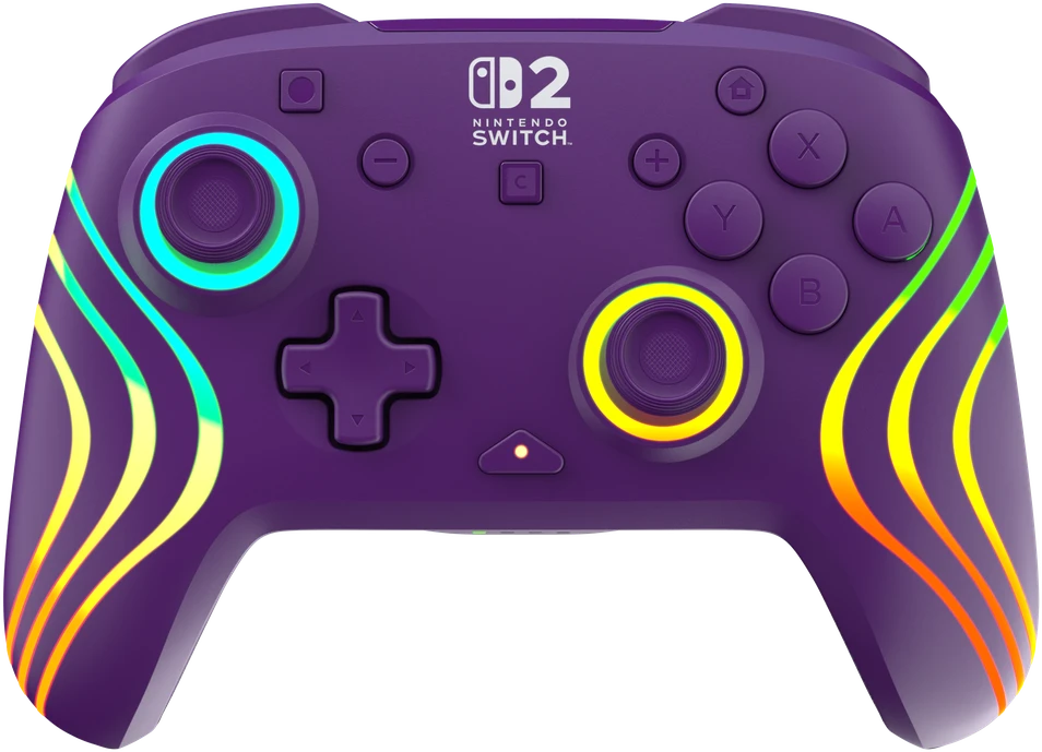 Turtle Beach Afterglow Wave belaidis žaidimų pultelis | Violetinė | Switch 2