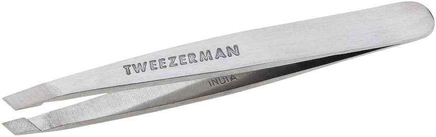 Tweezerman "Slant Mini" nerūdijančio plieno pincetas
