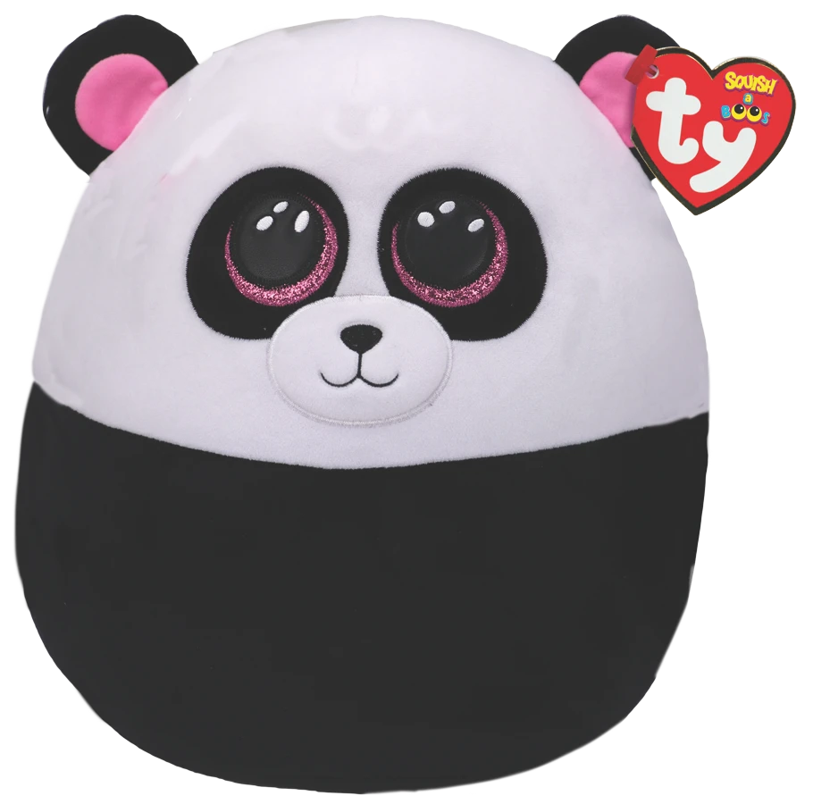TY Squishy Beanies Pliušinis žaislas - panda, 22 cm aprašymas - Prekės nuotrauka
