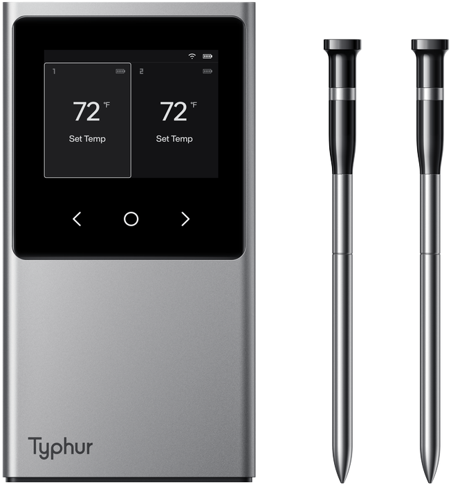 Typhur Sync dvigubas belaidis termometras
