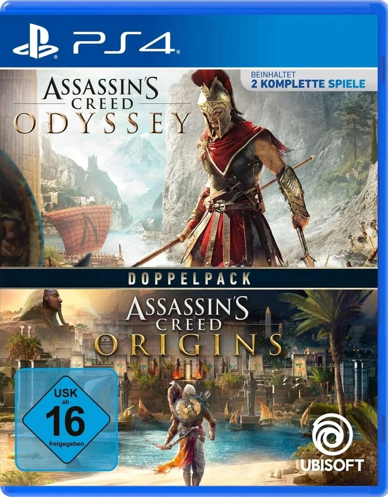 Ubisoft Assassin’s Creed: Odyssey + Origins (Double pack) (DE/Multi in Game)