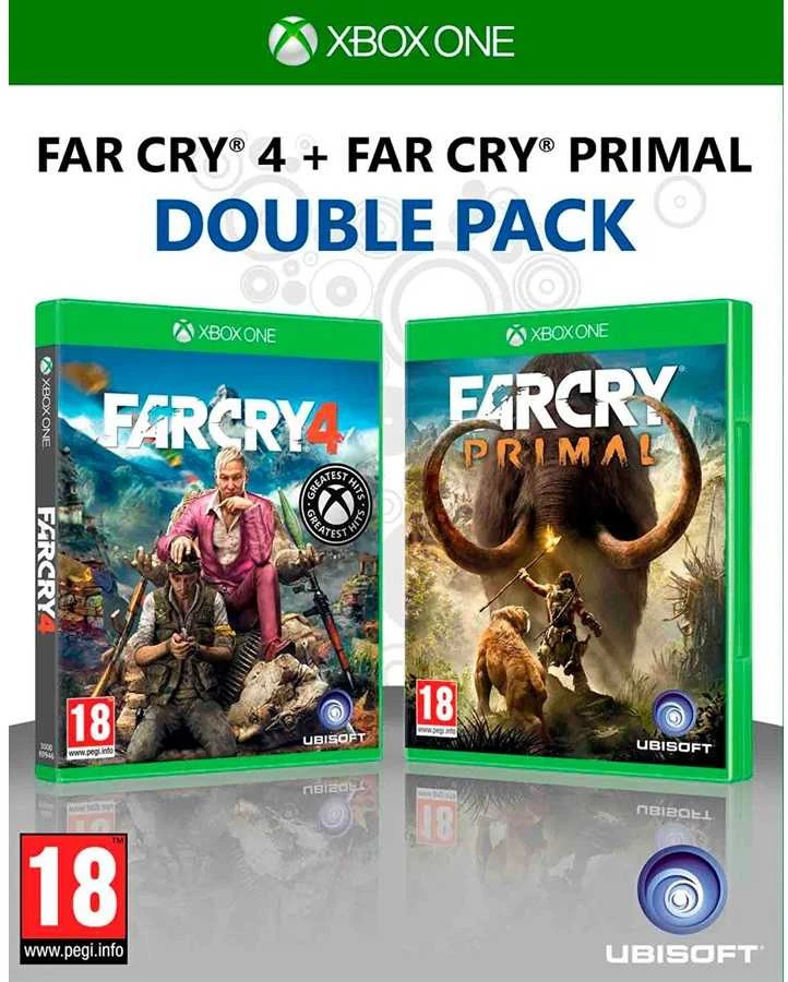Ubisoft Far Cry Primal ir Far Cry 4 dvigubas paketas XBOX One