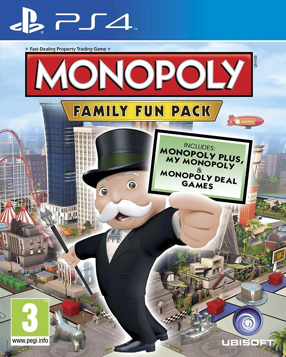 Hasbro Ubisoft Monopoly Family Fun Pack PS4