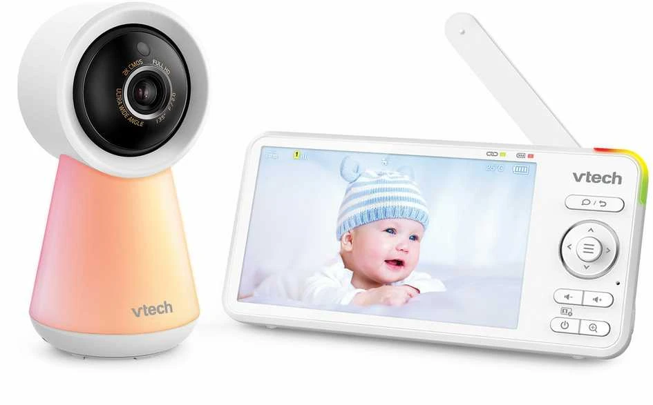 „Vtech VTech RM5756HD“ kūdikių monitorius – išmanusis kūdikių vaizdo domofonas su „Wi-Fi“