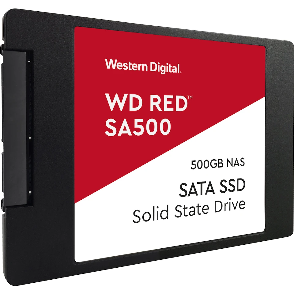 Sandisk SSD WD Raudonas 500GB 2.5" SATA WDS500G1R0A