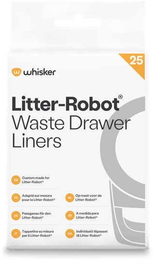 Whisker Waste Drawer Liners, 25 pcs