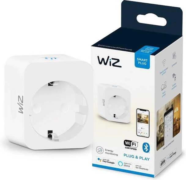 Išmanusis lizdas Wiz Smart Plug Powermeter Type-F