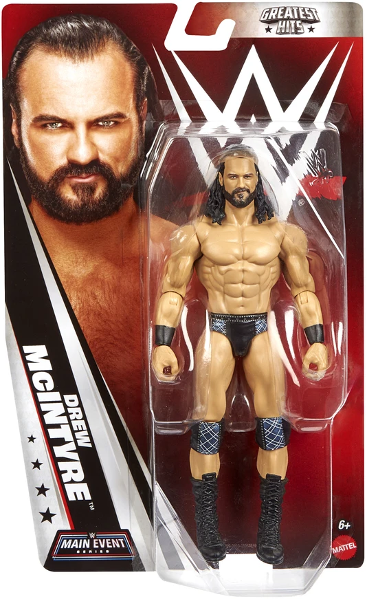Mattel WWE BASIC ACTION imtynininko figūrėlė (GDF62)