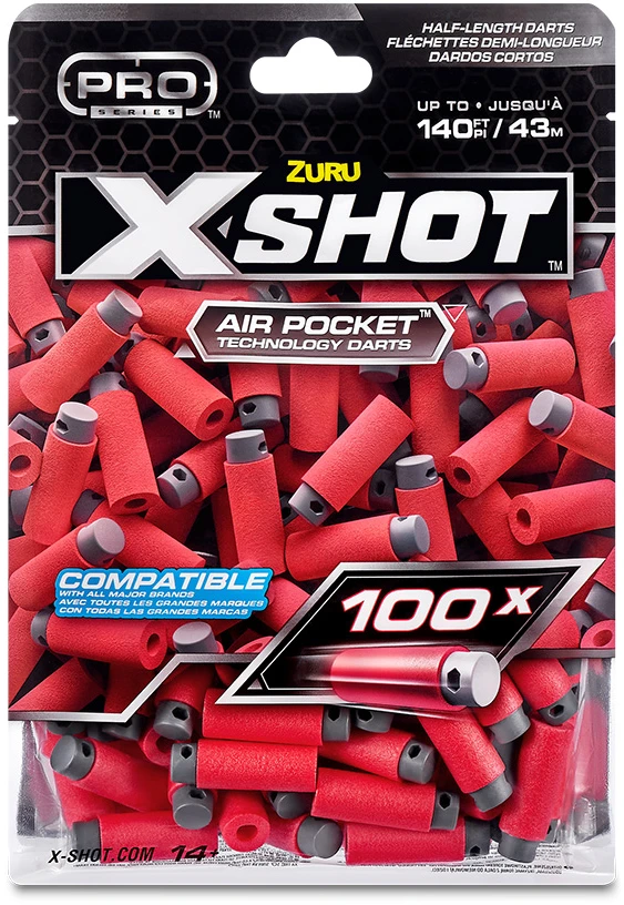 Zuru XShot Strzałki Pro 100 vnt seria 1 foliopak
