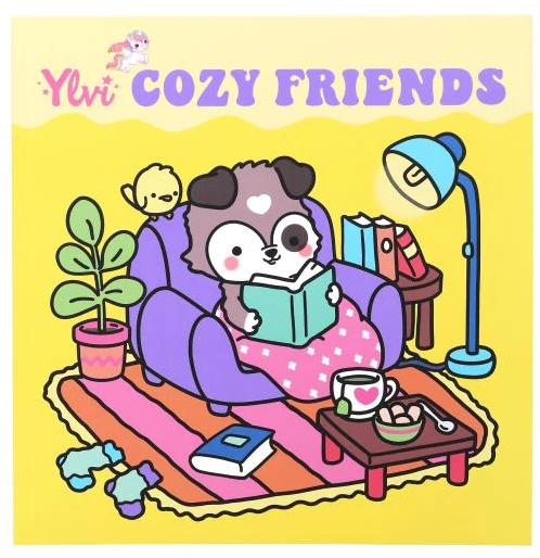 Ylvi - „COZY Friends“ spalvinimo knygelė (0414450)