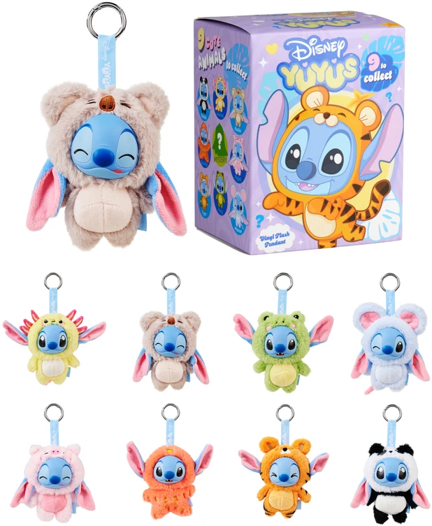 SIMBA Stitch Disney YuYus staigmenos figūrėlė, siuvinėta, 15 cm