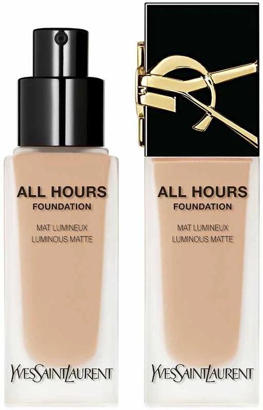 Yves Saint Laurent All Hours Luminous Matte Foundation SPF 39 makiažo pagrindas, atspalvis LC3, 25 ml