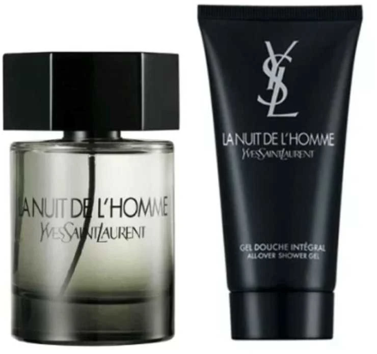 Yves Saint Laurent La Nuit De L'Homme rinkinys vyrams (100 ml EDT + 50 ml dušo gelis)