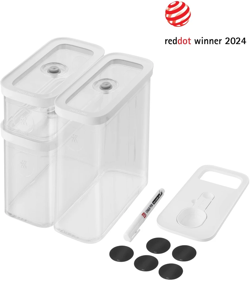 Plastikinių indelių rinkinys m zwilling fresh & save kubas 1026082
