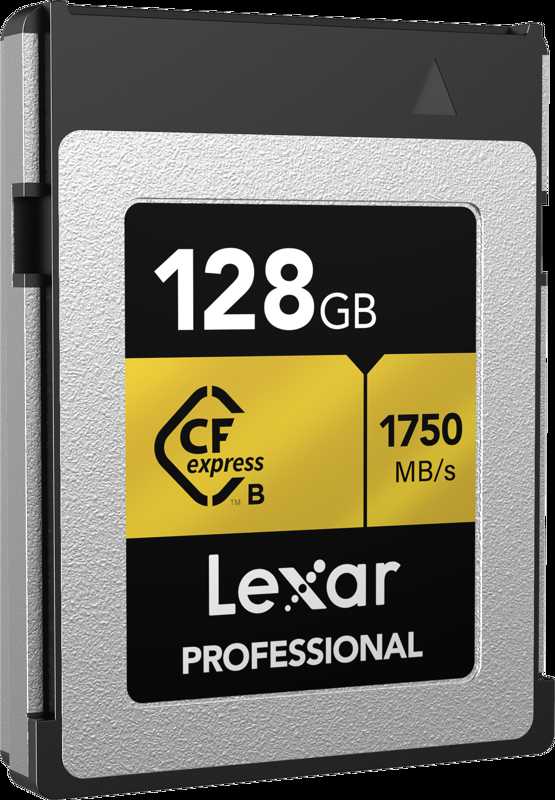 Atminties kortelė LEXAR CFEXPRESS PRO GOLD R1750/W1500 128GB