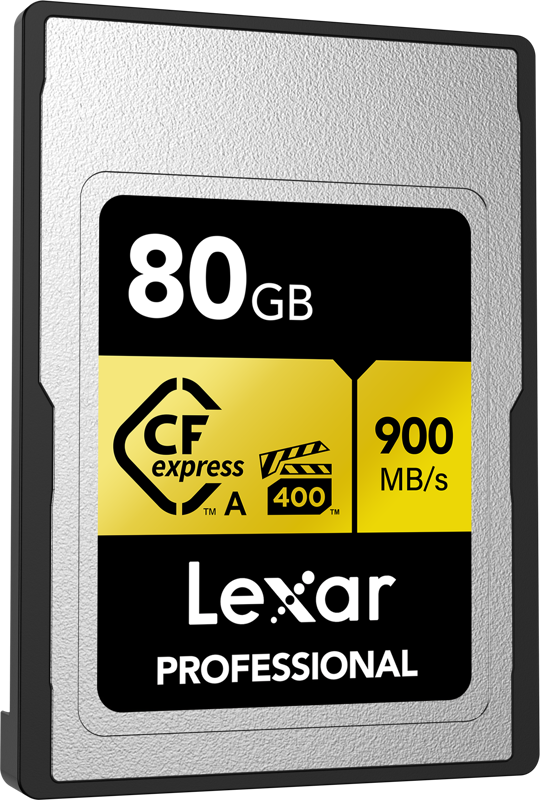 Atminties kortelė LEXAR CFEXPRESS PRO GOLD R900/W800 (VPG400) 80GB (TYPE A)
