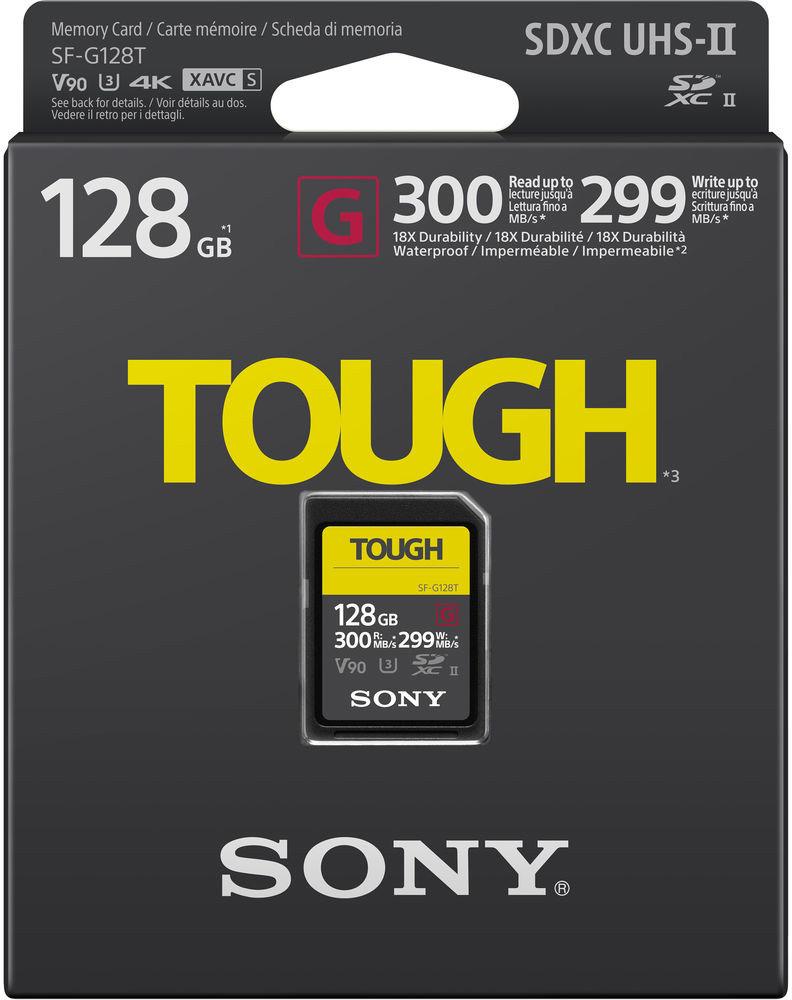 Atminties kortelė Sony | Tough Memory Card | UHS-II | 128 GB | SDXC | Flash atminties klasė 10