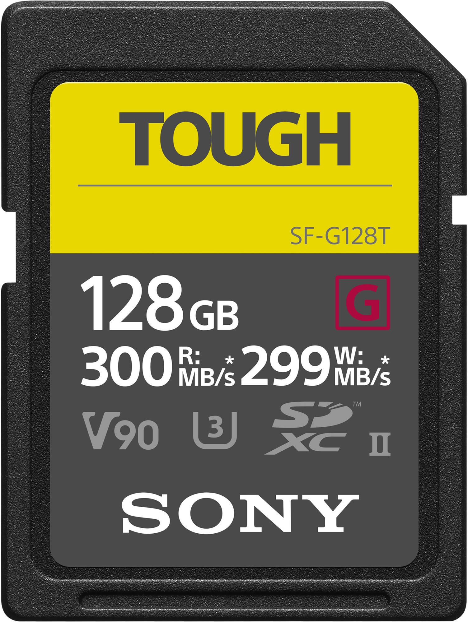Atminties kortelė Sony | Tough Memory Card | UHS-II | 128 GB | SDXC | Flash atminties klasė 10