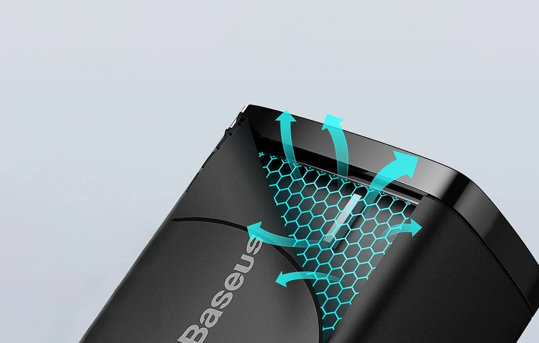 Baseus Kompaktiškas sieninis greitasis įkroviklis USB-C 20W, Juodos spalvos (CCXJ-B01)