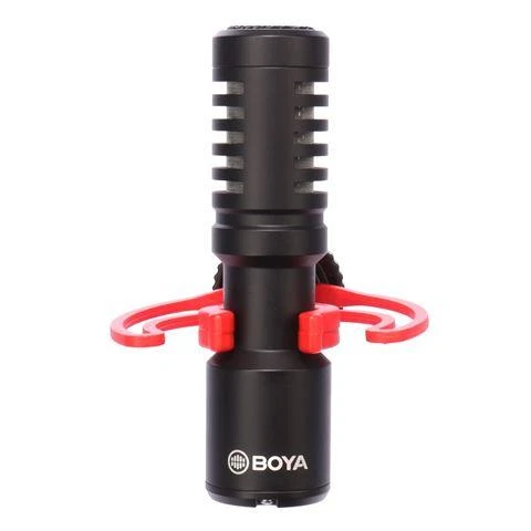 Boya universalus kompaktiškas mikrofonas BY-MM1+/ Super-cardioid Condenser Shotgun Microphone
