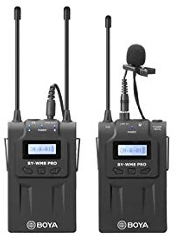 „Boya UHF Dual Lavalier“ belaidis mikrofonas BY-WM8 Pro-K1