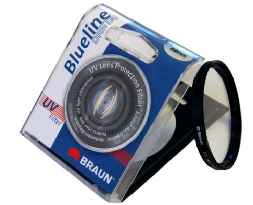 Braun Phototechnik Optical filter BRAUN Bluline UV 55mm