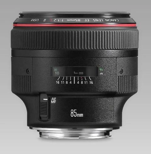Objektyvas Canon 85mm F/1.2L EF II USM