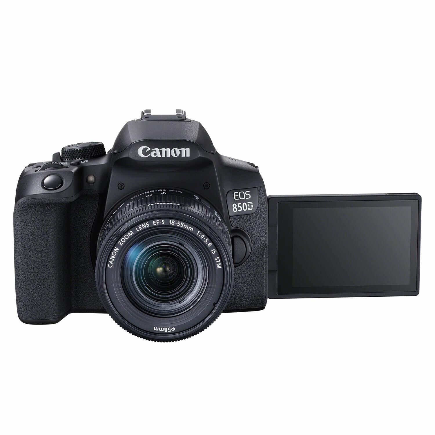 Canon EOS 850D SLR fotoaparato komplektas 24,1 MP CMOS 6000 x 4000 pikseliai Juoda