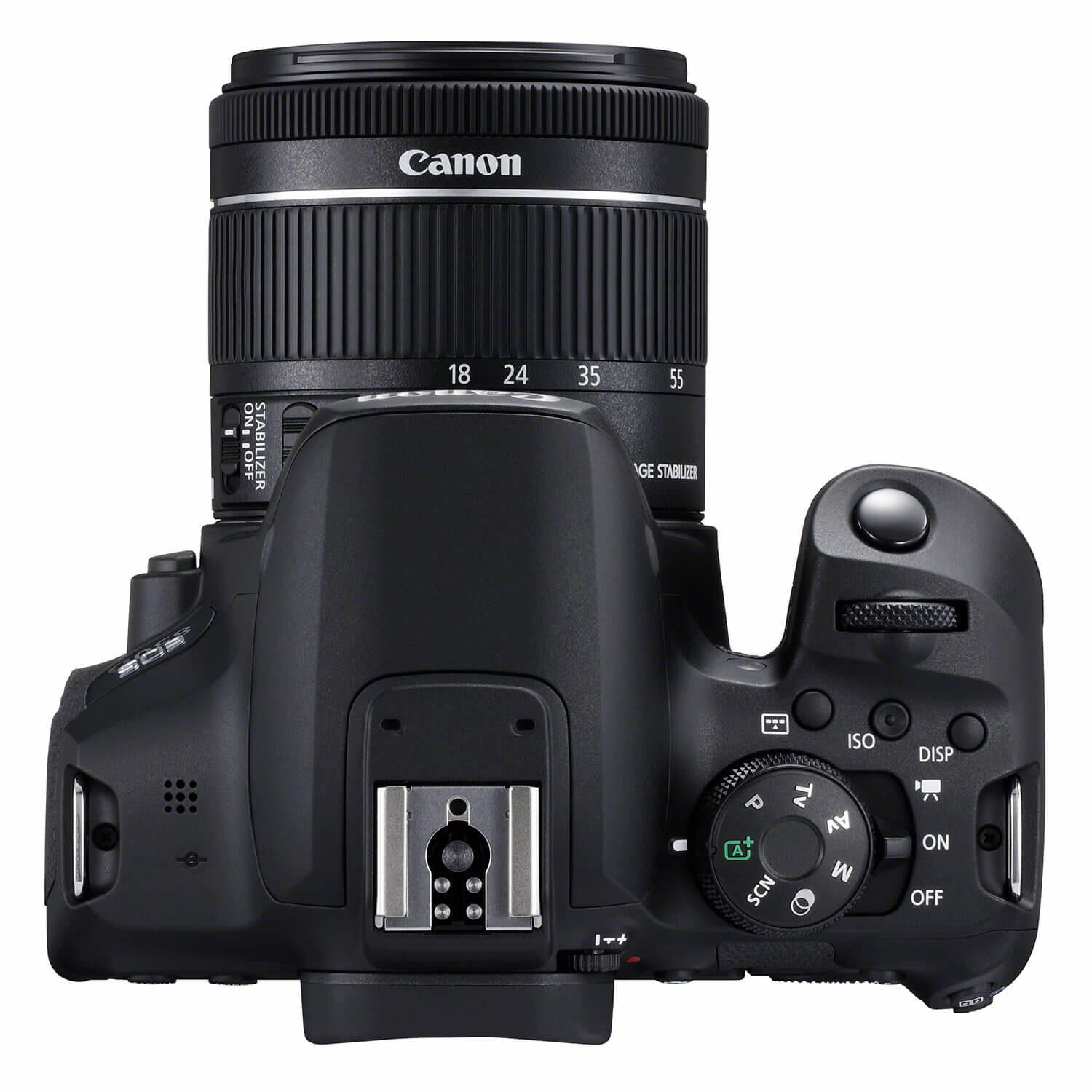 Canon EOS 850D SLR fotoaparato komplektas 24,1 MP CMOS 6000 x 4000 pikseliai Juoda