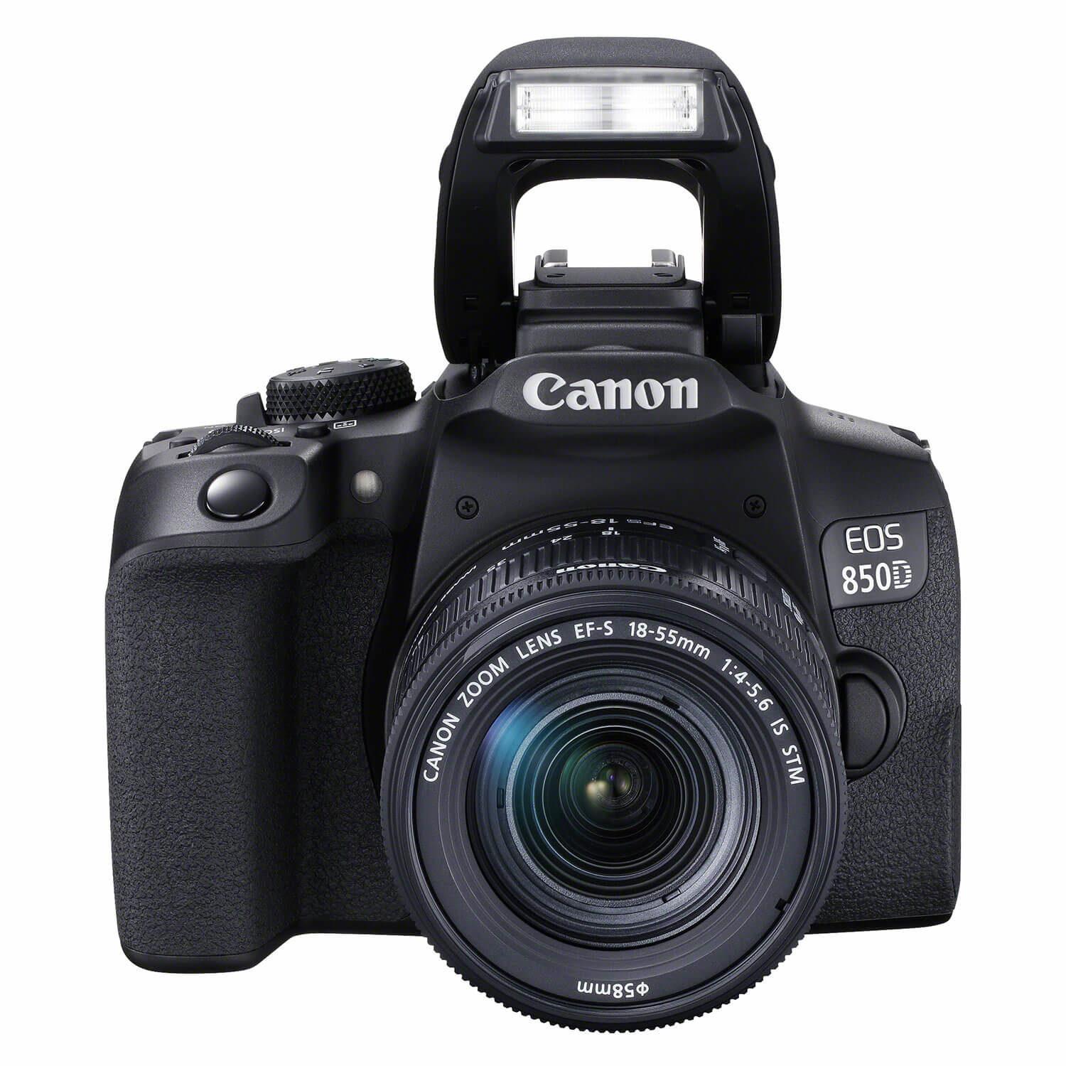 Canon EOS 850D SLR fotoaparato komplektas 24,1 MP CMOS 6000 x 4000 pikseliai Juoda