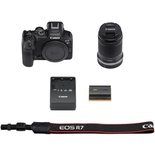 Canon EOS R7 + RF-S 18-150mm F3.5-6.3 IS STM(F/3.5-6.3 IS STM) + tvirtinimo adapteris EF-EOS R