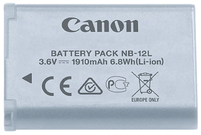 Canon NB-12L Ličio-jonų (Li-Ion)