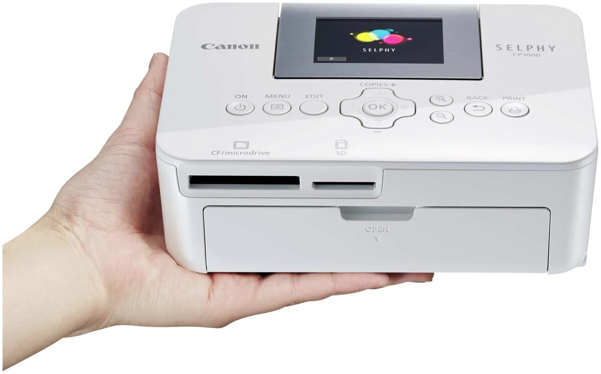 Canon SELPHY CP1000 nuotraukų spausdintuvas Dažų sublimacija 300 x 300 DPI