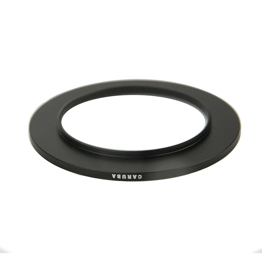 Juodas metalinis Caruba 52-46mm adapterio žiedas