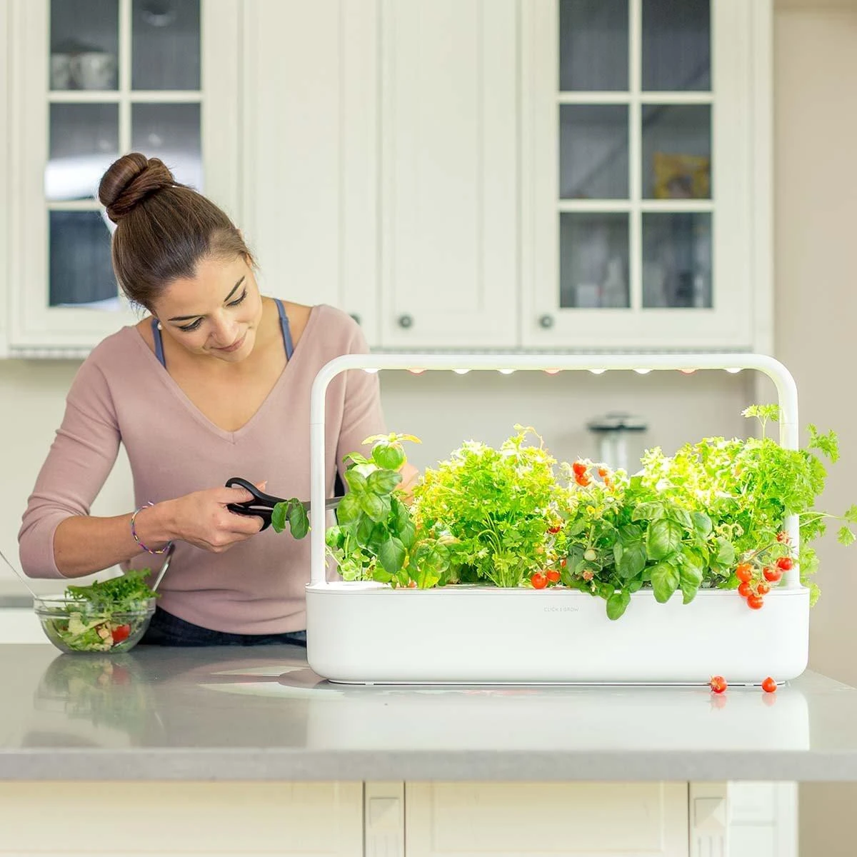 Išmanus namų sodas Click & Grow SG9 Baltas