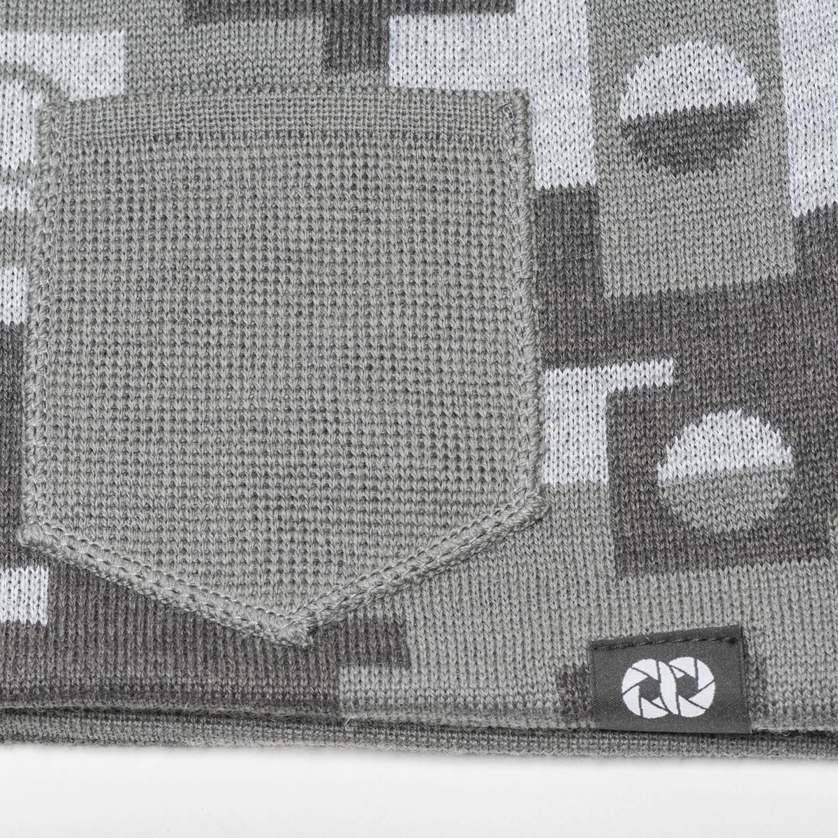 Kepurė - Cooph Beanie WINTER - Gray Camouflage