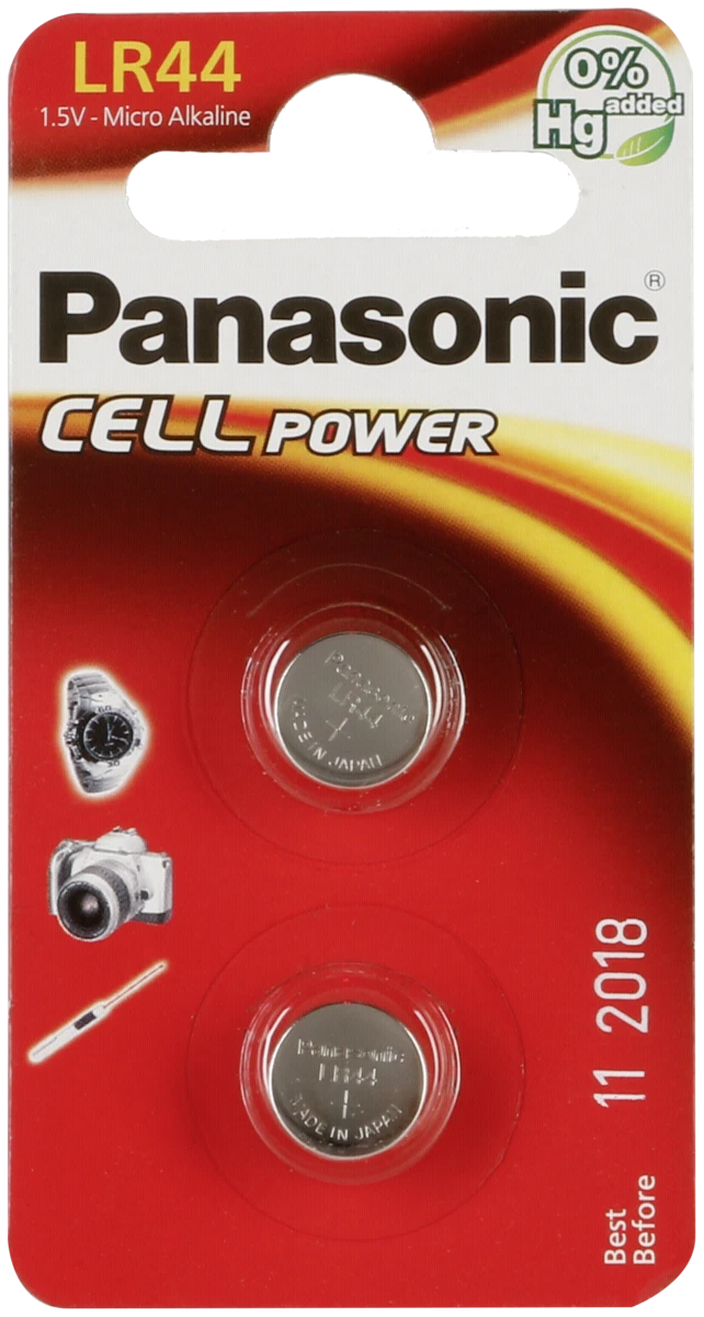 1x2 Panasonic LR 44 aprašymas - Prekės nuotrauka