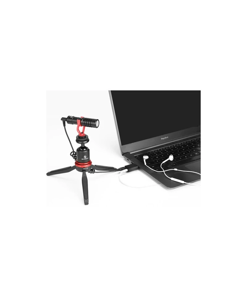 3.5mm mikrofono - USB adapteris BOYA EA2 aprašymas - Prekės nuotrauka