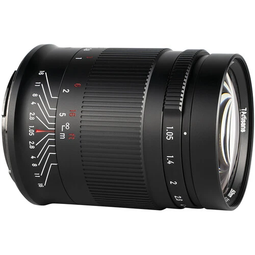 Objektyvas 7Artisans 50mm F1.05 Sony E mount aprašymas - Prekės nuotrauka