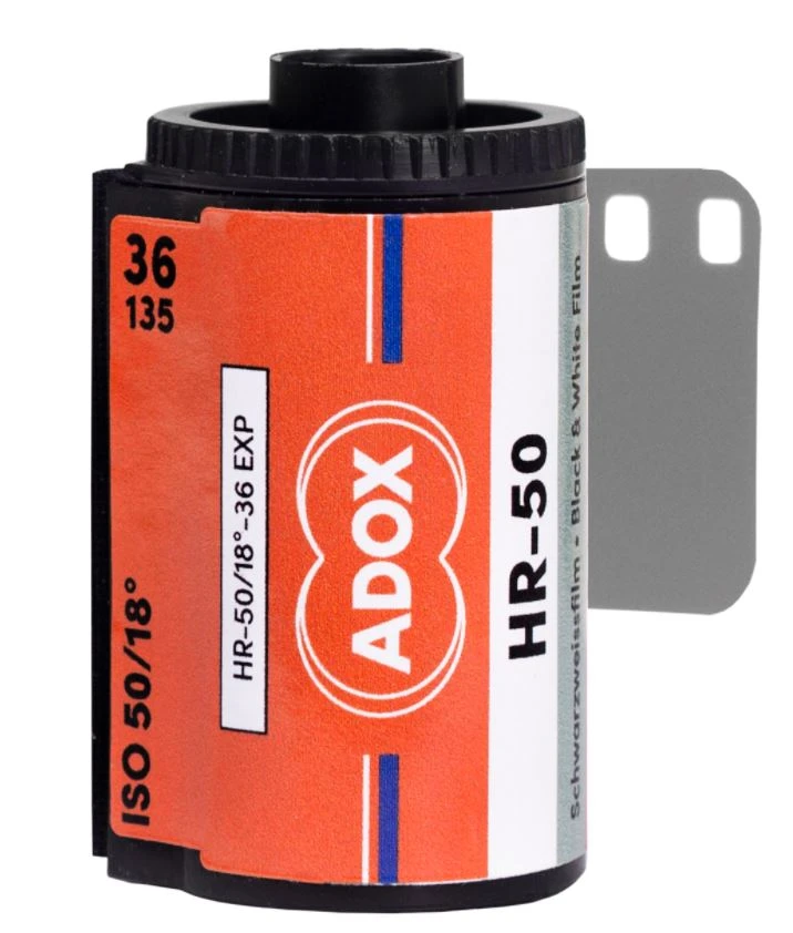Adox HR-50 B/W filmas 135/36 aprašymas - Prekės nuotrauka