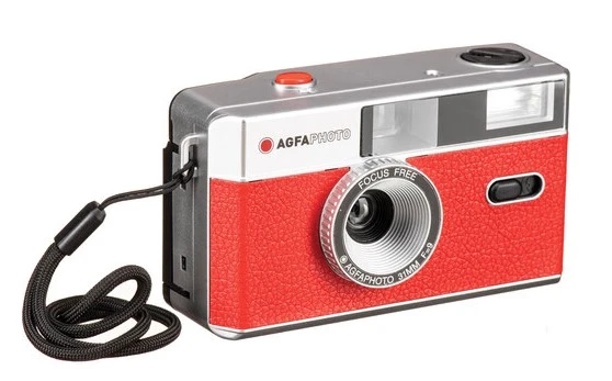 AGFAPHOTO REUSABLE CAMERA 35MM Raudonas aprašymas - Prekės nuotrauka