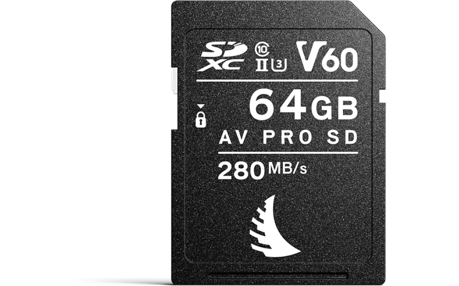 Atminties kortelė Angelbird AV PRO SD 64GB V60 MKII aprašymas - Prekės nuotrauka