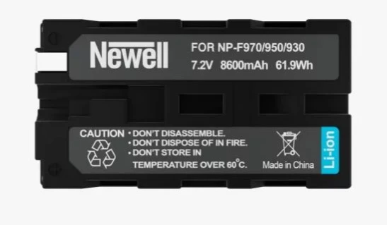 Baterija Newell NP-F970 aprašymas - Prekės nuotrauka