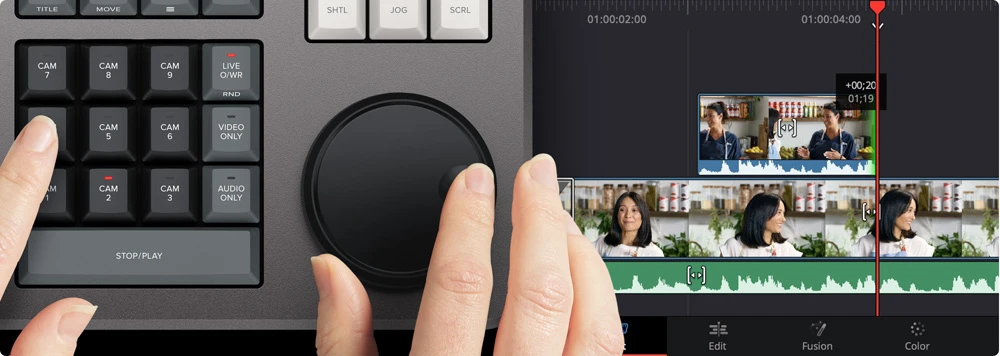 Blackmagic Design Blackmagic DaVinci Resolve Speed Editor aprašymas - Prekės nuotrauka